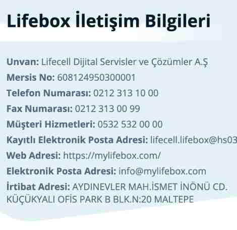 Lifebox sifremi unuttum.2