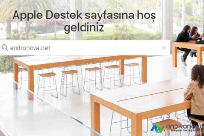 Apple destek uygulaması