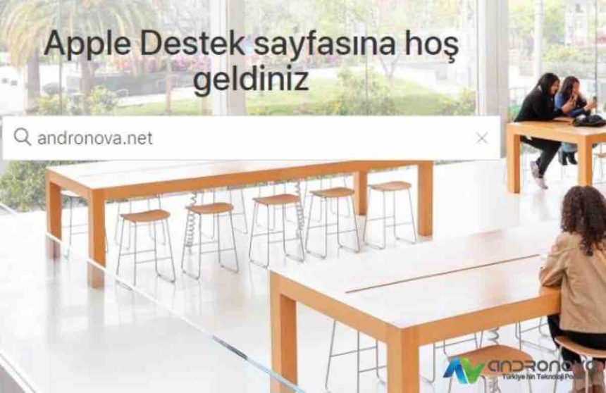 Apple destek uygulaması