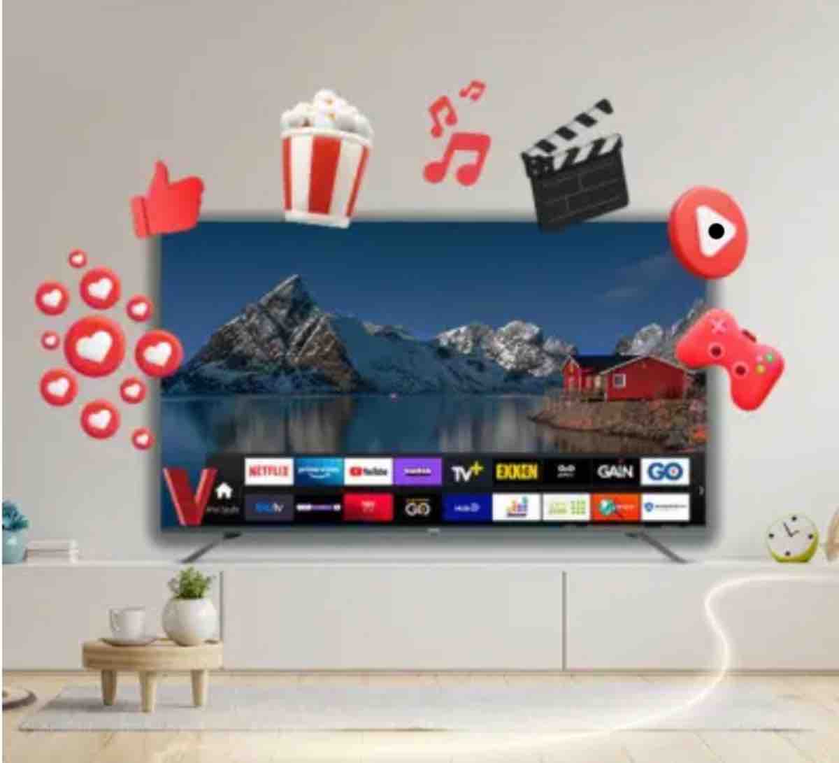 Vestel TV Netflix donuyor izlenmiyor