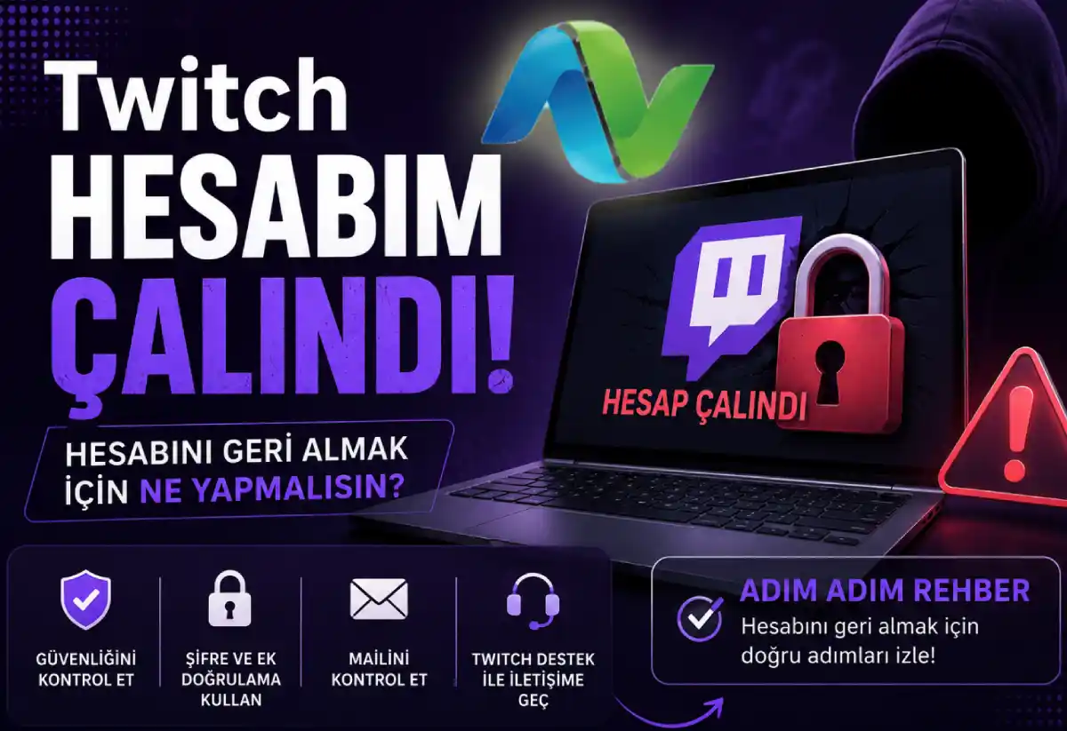 Twitch hesap kurtarma