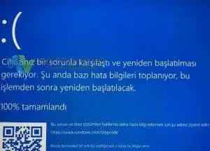 Windows 10 Cihazınız Bir Sorunla Karşılaştı Hatası Windows 10 Cihazınız Bir Sorunla Karşılaştı Hatası