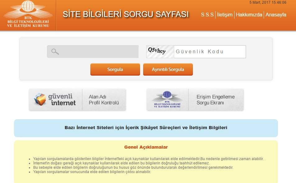 Facebook, Twitter, Youtube ve Google sitelerine giremiyorum