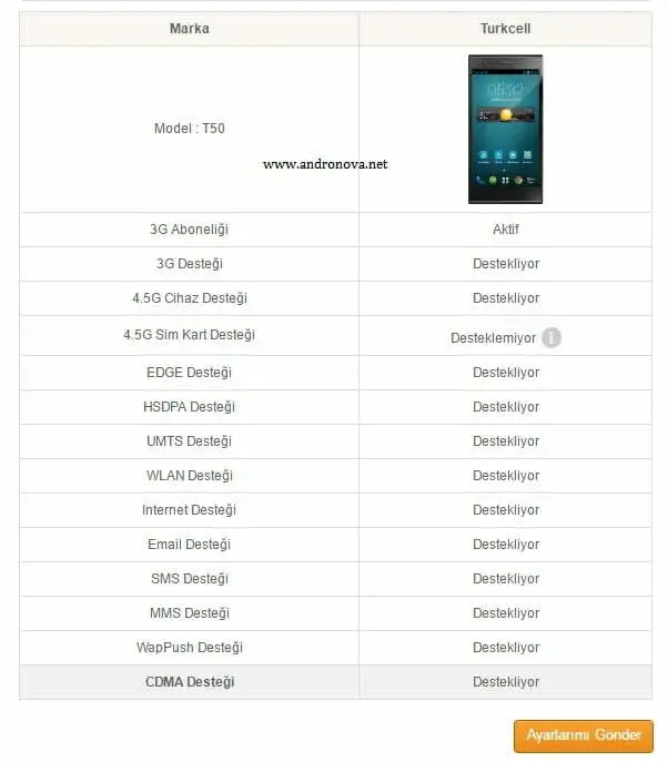 3g 4.5g internet ayarları açma kapatma