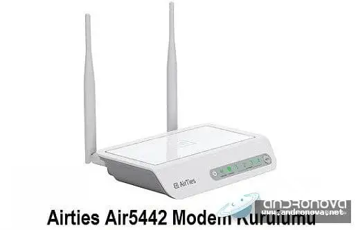 AirTies Air 6372 Modem Nasıl Kurulur?