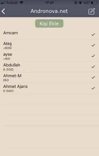 Toplu SMS Gönderme iPhone Rehberdeki Kişilere Mesaj Yollama rehberdeki kişilere çoklu mesaj