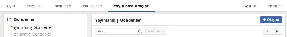 Facebook planlı paylaşım nasıl yapılır?