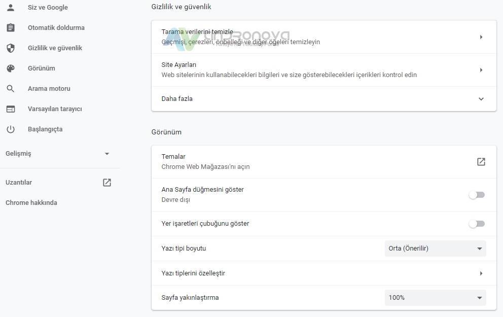 chrome geçmişin silinmesi youtube