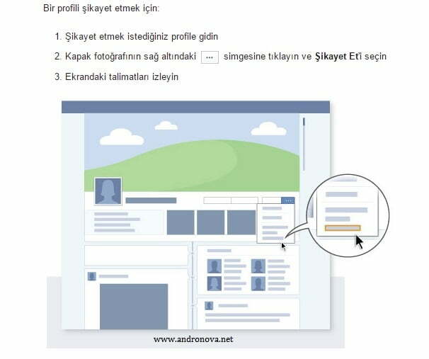 Facebook hesabını kaç kişi şikayet ederse kapanır