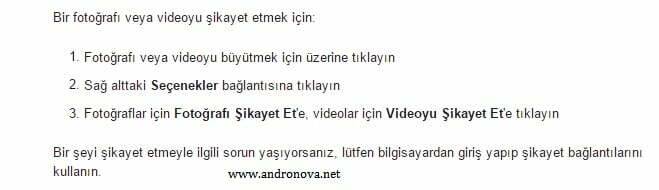 Facebook kaç kişi şikayet edince kapanır