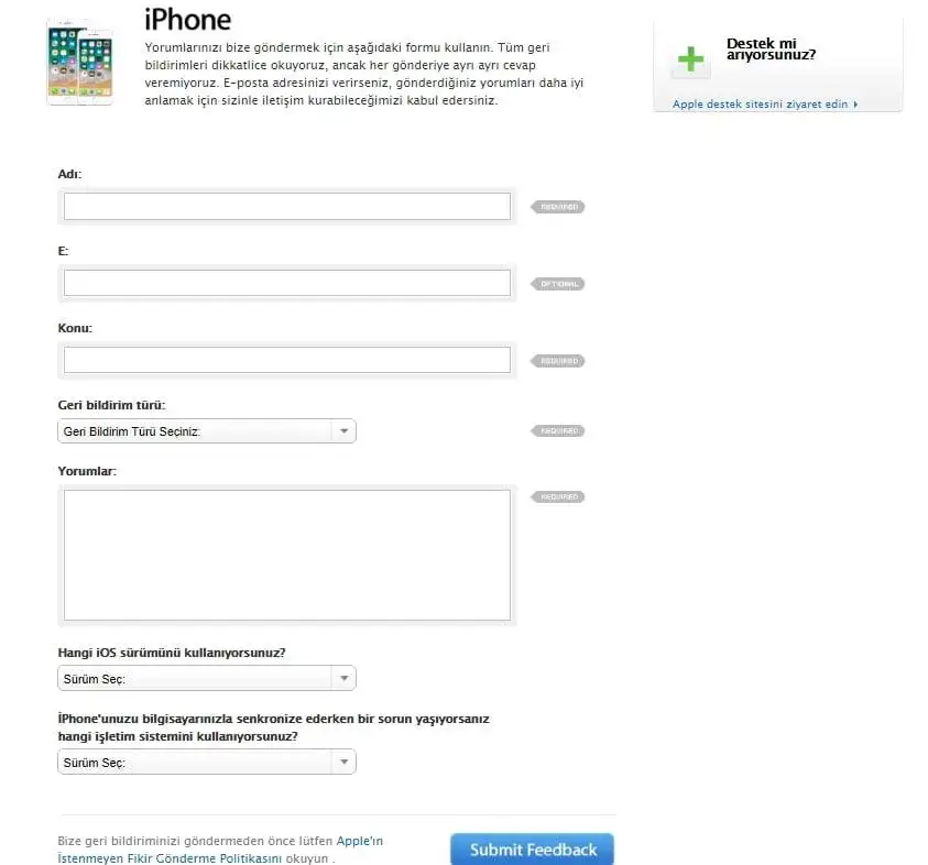 Apple iPhone Müşteri Hizmetleri Türkiye Telefon Numarası Apple iPhone müşteri hizmetleri Türkiye telefon numarası