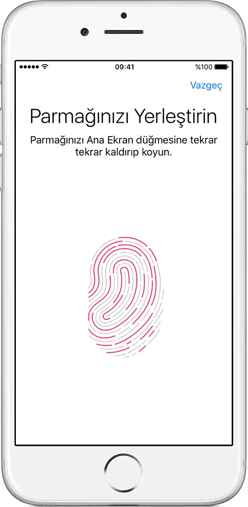 iPhone Touch ID Parmak İzi Algılamama Sorunu iPhone telefonda touch ID parmak izi algılamama sorunu