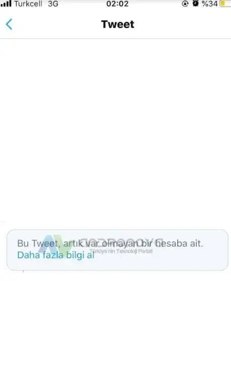 Bu Tweet Artık Var Olmayan Bir Hesaba Ait Bu tweet artık var olmayan bir hesaba ait