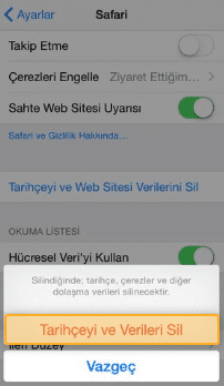 telefonda ön bellek nasıl silinir