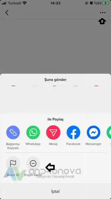 TikTok Kişi Engelleme Engel Kaldırma Tik Tok kişi engel kaldırma