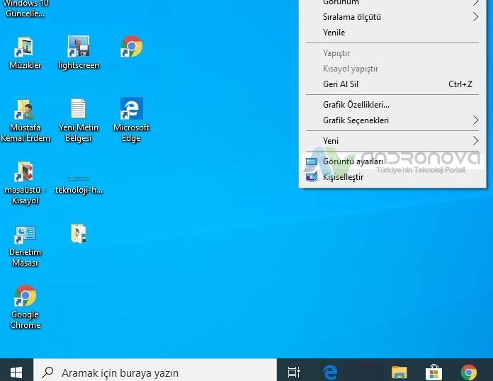 Windows 10 çoklu ekran algılamıyor görüntü gelmiyor