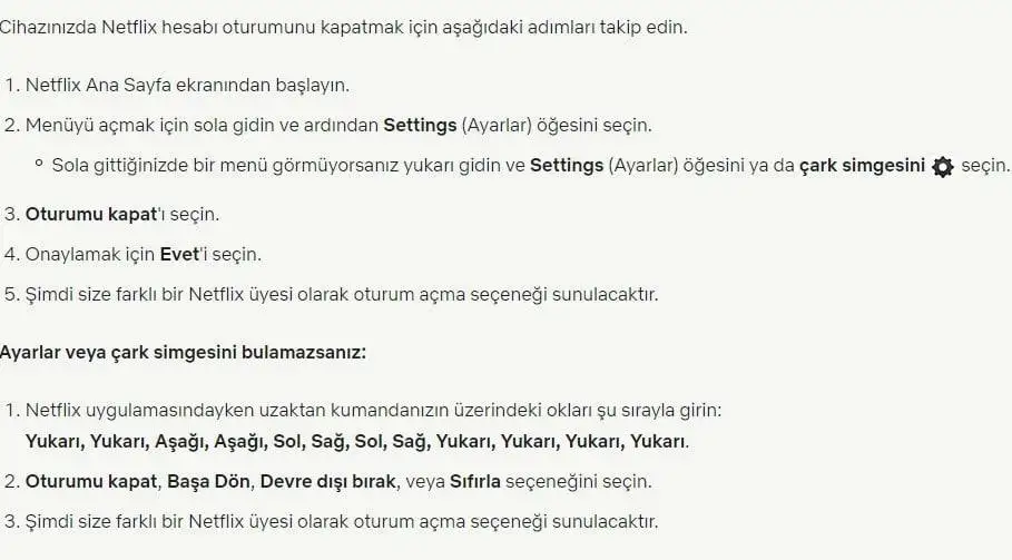 Vestel TV Netflix Açılmıyor Donuyor İzlenmiyor Vestel TV Netflix izlenmiyor