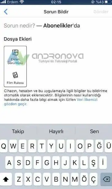Facebook Canlı Destek: Sorunuz Mu Var? facebook ekran görüntüsü alma