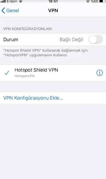 iPhone Ayarlardaki VPN Nedir Nasıl Kapatılır? iPhone ekranda çıkan vpn nedir nasıl kaldırılır