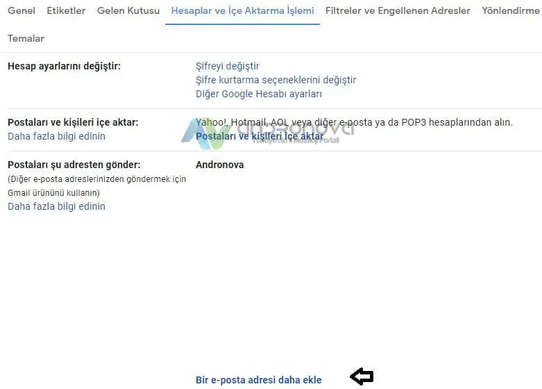 Tüm Mail Hesaplarını Bir Mail Hesabından Kullanma hotmail mailleri gmail gönderme