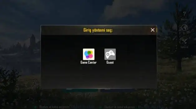PUBG Mobile guast ile girme