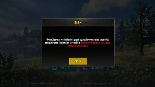 PUBG Mobile yeni hesap açma