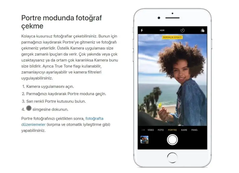 iPhone Portre Modu Nedir? iPhone portre modu nedir