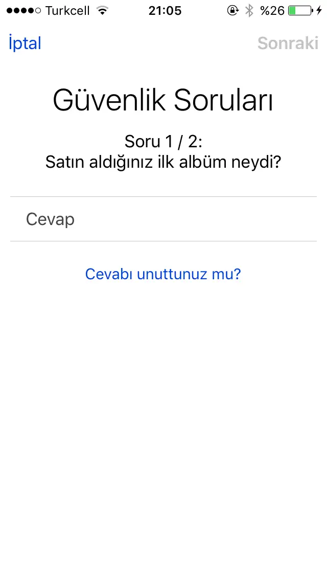 iPhone İki Faktörlü Kimlik Doğrulama Nedir? iPhone iki faktörlü kimlik doğrulama sıfırlama