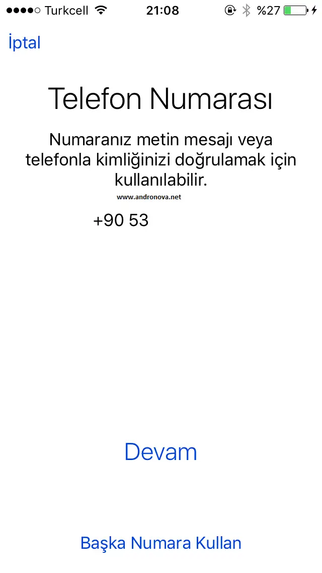 iPhone İki Faktörlü Kimlik Doğrulama Nedir? iki faktörlü kimlik doğrulama numara ekleme