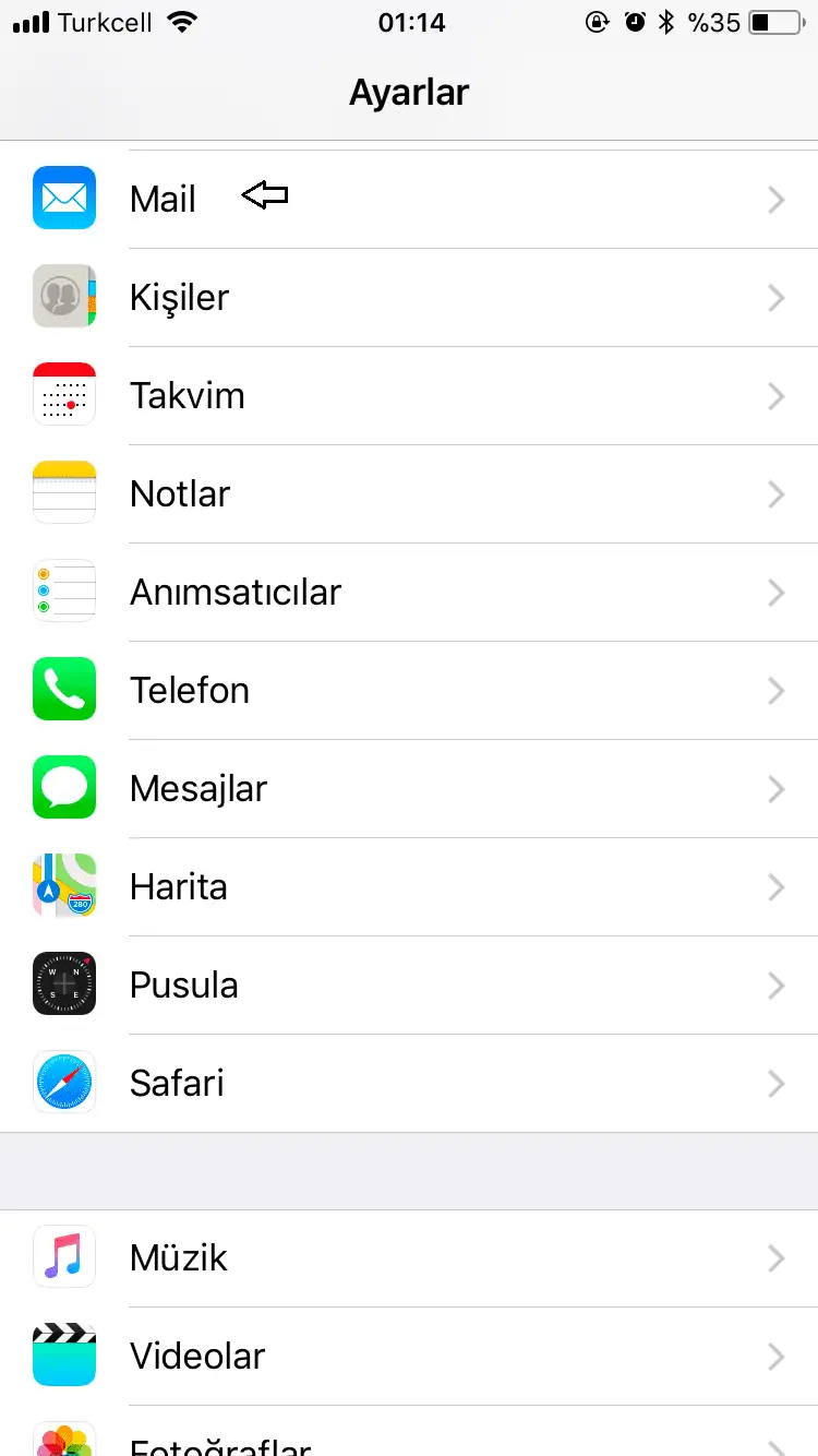 iPhone' umdan Gönderildi Yazısını Değiştirme iPhone' umdan gönderildi yazısını değiştirme