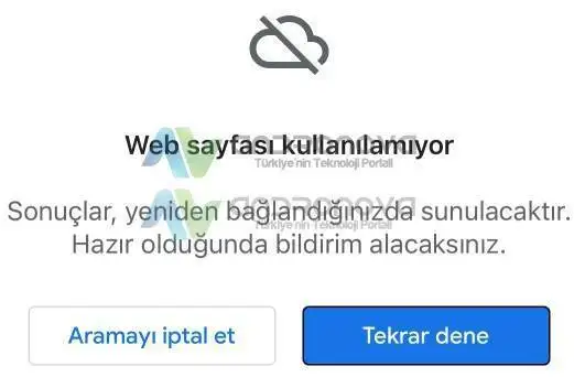 Web Sayfası Kullanılamıyor Hatası: Google Chrome ve Diğerleri Google web sayfası kullanılamıyor çözümü