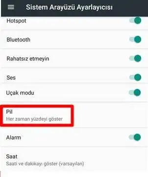 General Mobile İnternet Ayarları Açılmıyor General Mobile pil seviyesini açma