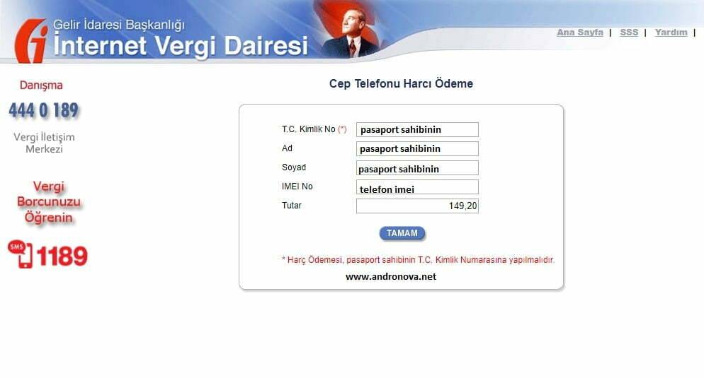  İnternetten cep telefon harcı ödemesi nasıl yapılır?