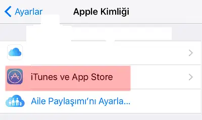 iPhone otomatik güncellemeyi iptal etme