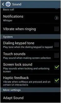 Android Cihazlarda Sistem Ses Ayarları Android cihazlarda sistem ses ayarları