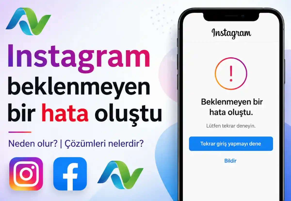 Facebook beklenmeyen bir hata oluştu