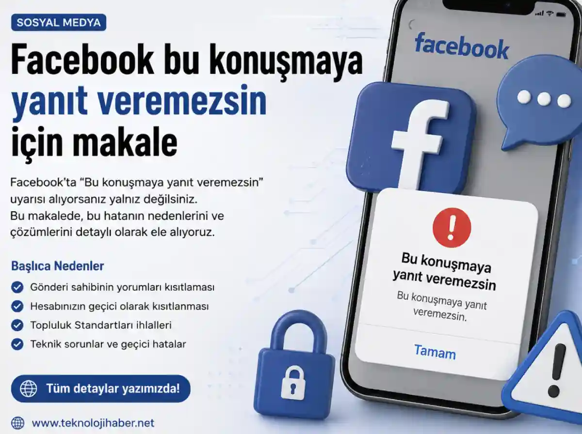 Facebook yanıt veremezsin ne demek?