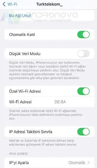 WiFi den instagram acilmiyor 2