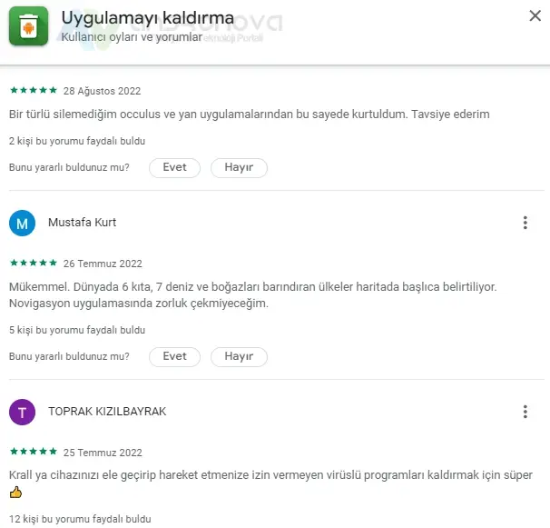 kaldirilmayan uygulamalari kaldirma 2