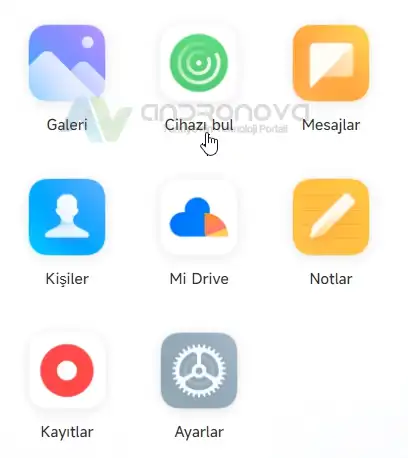 Xiaomi ekran kilidini kaldirma 4