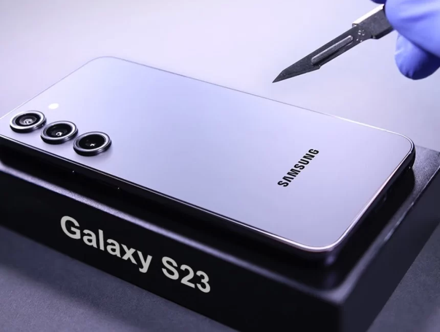 Samsung S23 ekran desen kilidi