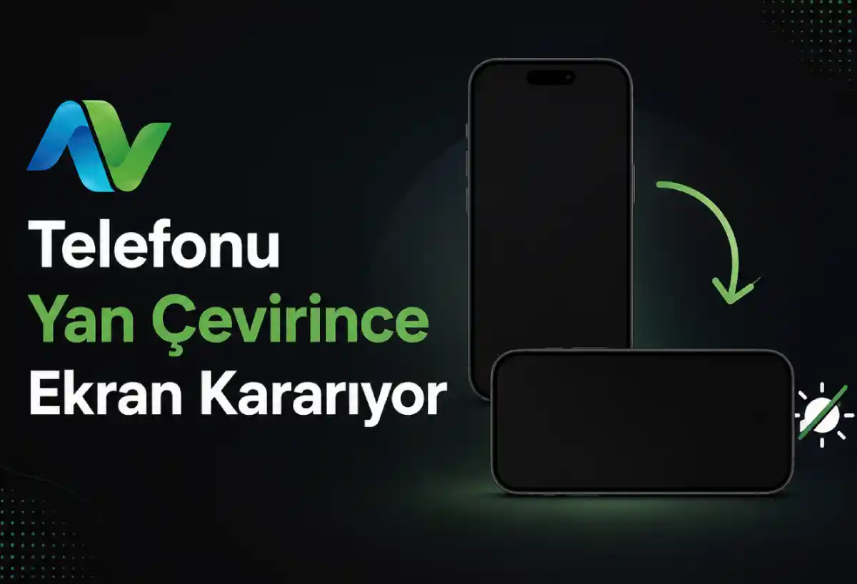 Samsung yan çevirince ekran kararıyor