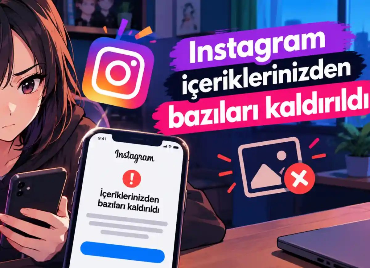 Instagram İçerikler Kaldırıldı