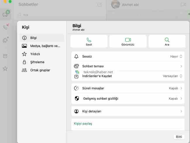 Karşı Tarafın WhatsApp Profil Resmi Gözükmüyor WhatsApp profil resmi gozukmuyor 1
