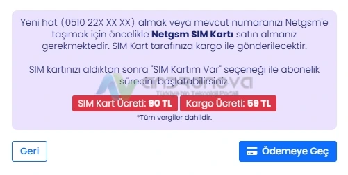 Netgsm numara tasima 2