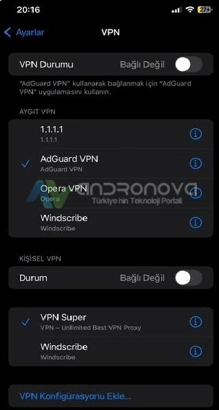 Opera VPN acilmiyor 2