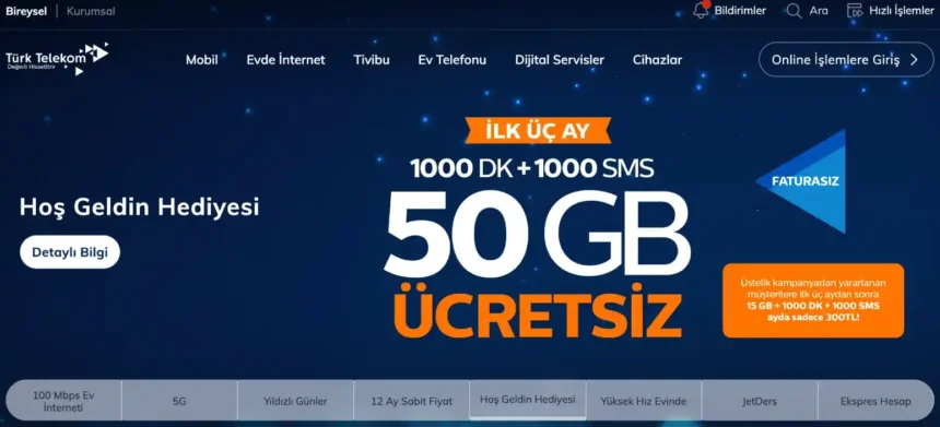 Türk Telekom uygulaması açılmıyor