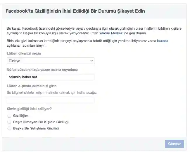Facebook fotograf kaldirma 2