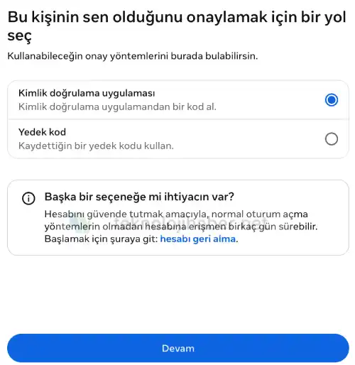 Facebook kimlik nasıl doğrulanır