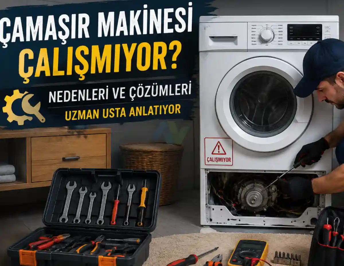 Çamaşır Makinesi Kazanı Dönmüyor